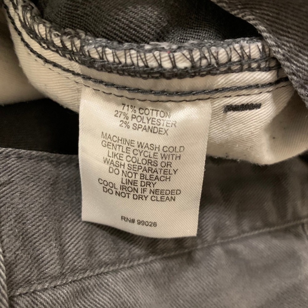 Arborwear Canvas Work Pants 36x34 (FITS 36x33) Faded Utility Rugged *HOLE* Gray - Picture 10 of 11
